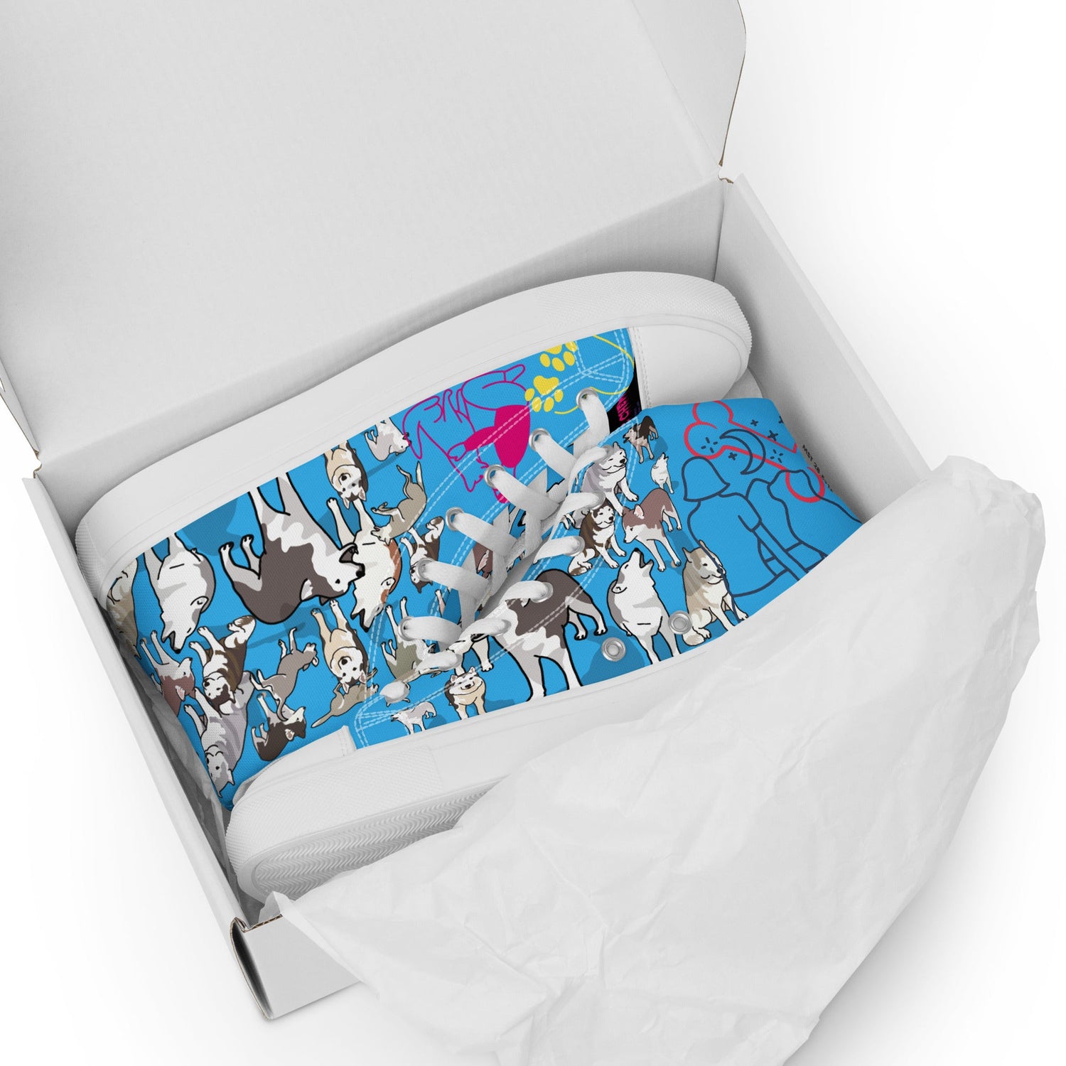HIGH-TOPS CANVAS SHOES