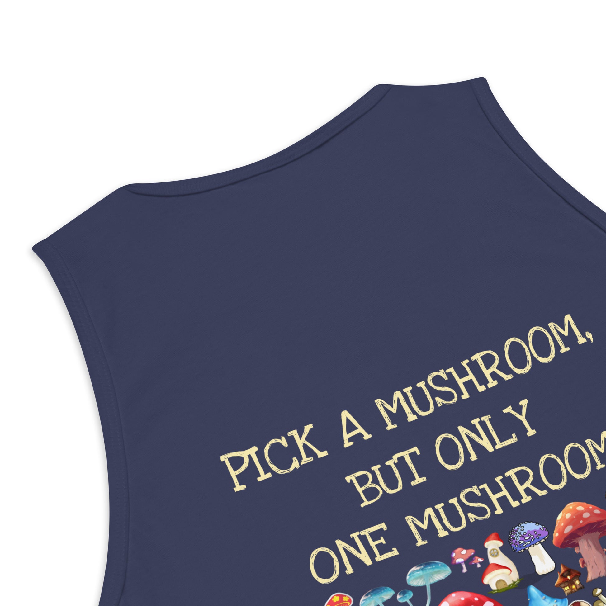 Men’s Harbor Blue premium tank top by Eccentric Chemistry’s Laboratory of Strange & Stylish Things, casual fit, soft fabric, stylish design.