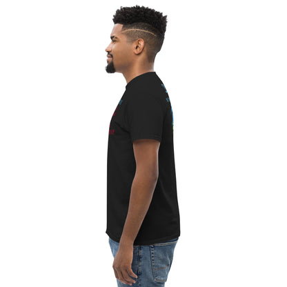 Unisex black Classic Tee featuring Super Bowl Hero 2026 design from Eccentric Chemistry's T-Shirt Horrors collection.